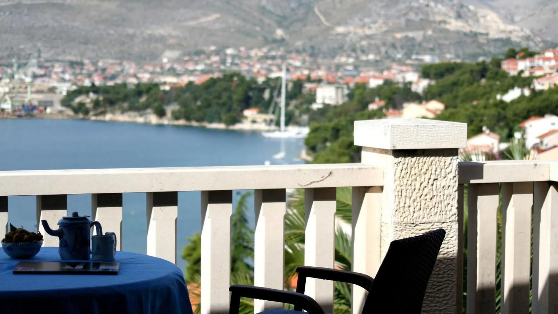 Apartment For Two Persons With Sea View In Trogir Near The Beach Croatia